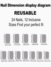 Load image into Gallery viewer, Faux ongles, réutilisables