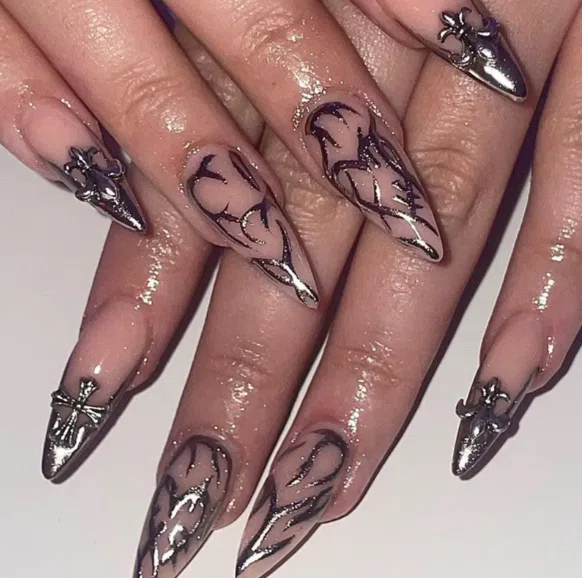 Faux ongles, réutilisables
